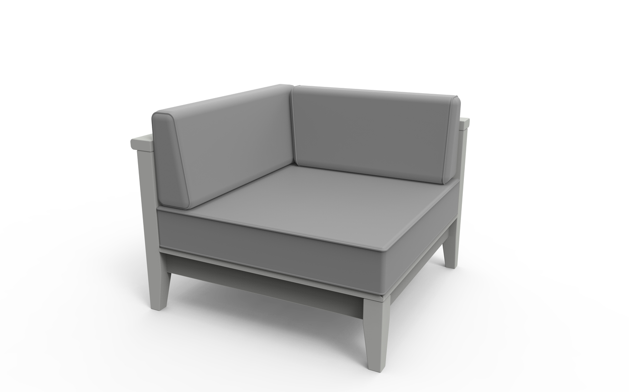 Grey Sectional Corner