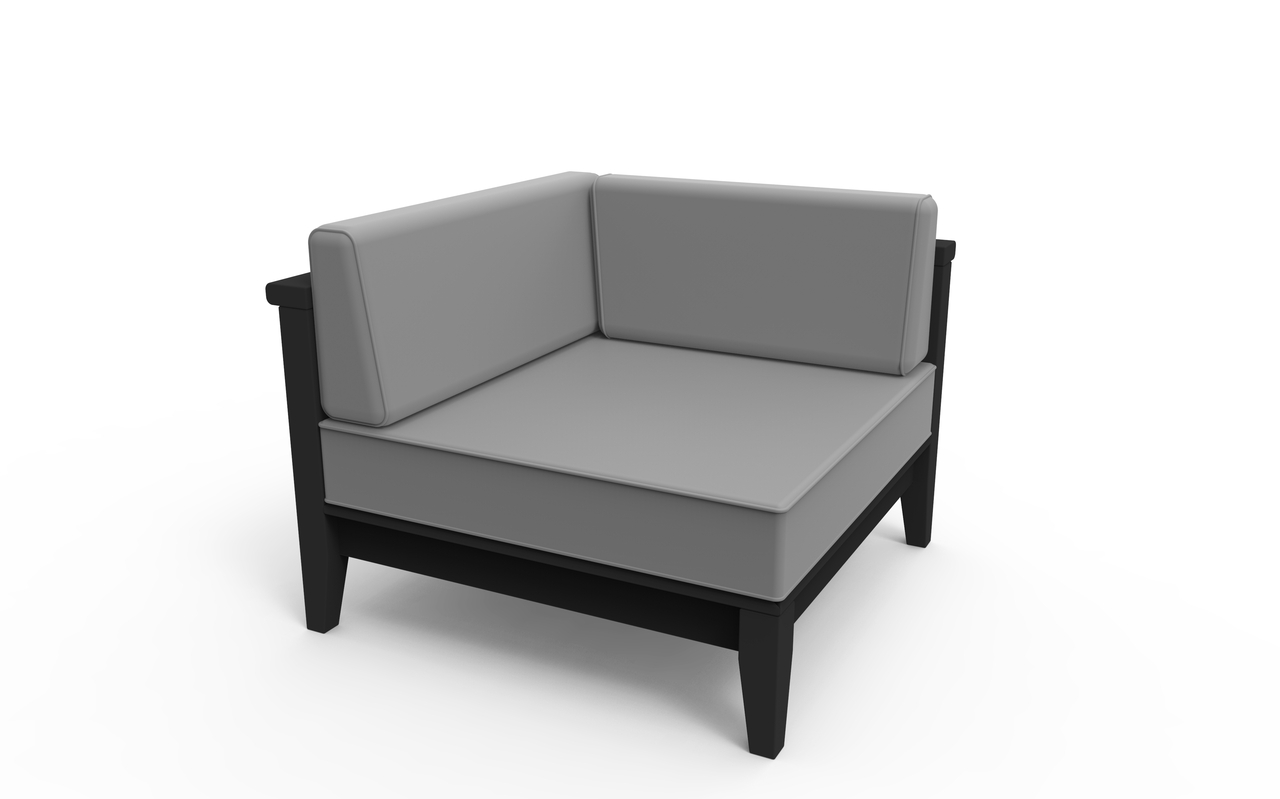 Black Sectional Corner