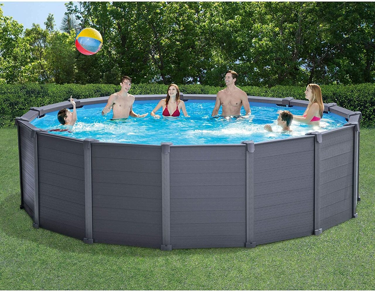High-end panel wall pool brings incredible value and sophistication to your backyard